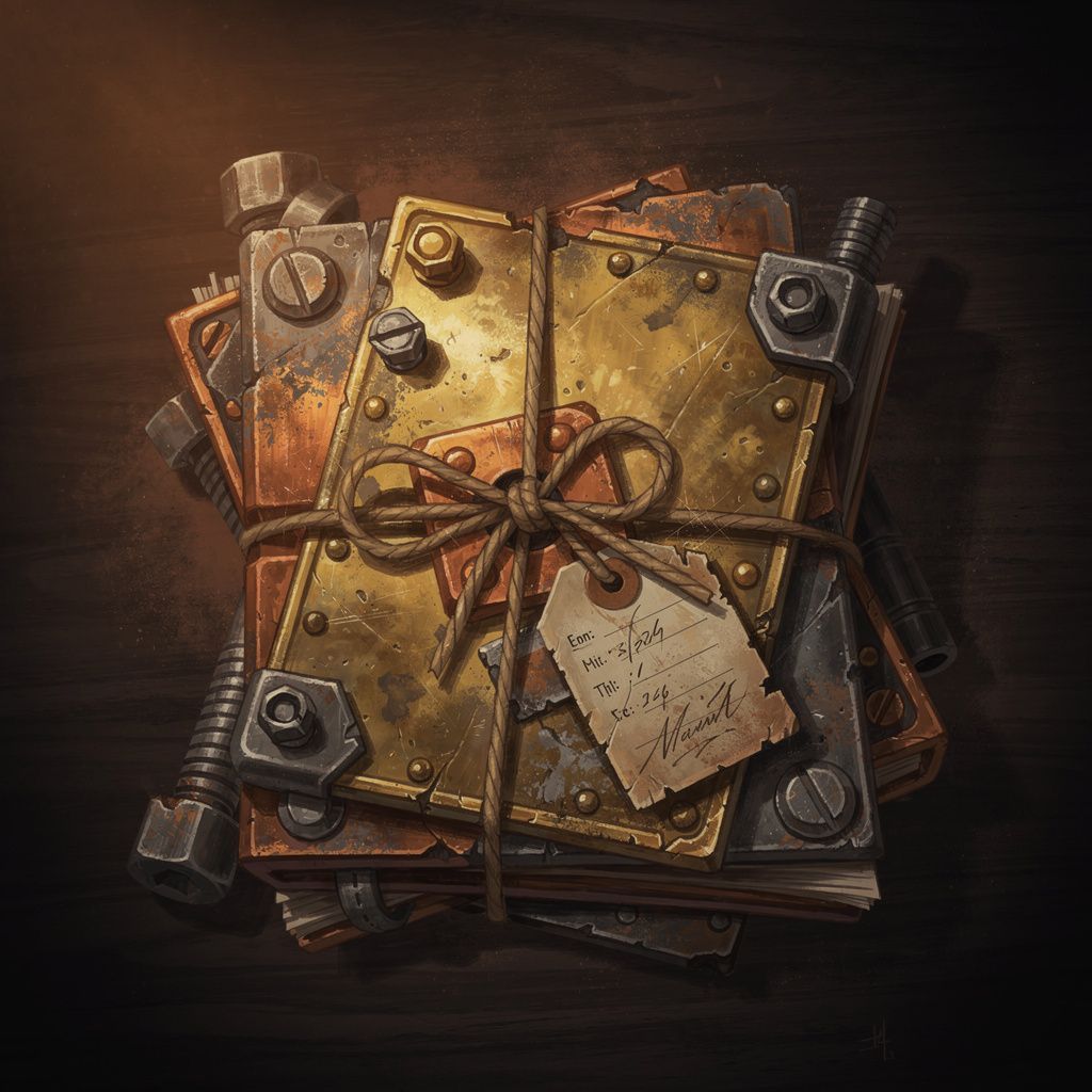 steamfighter collectible brass-scrap